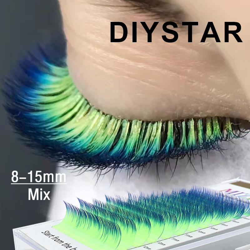 đ„Last Day Sale 60% OFFđ2026 New Year Gradient Color Curled Eyelashes