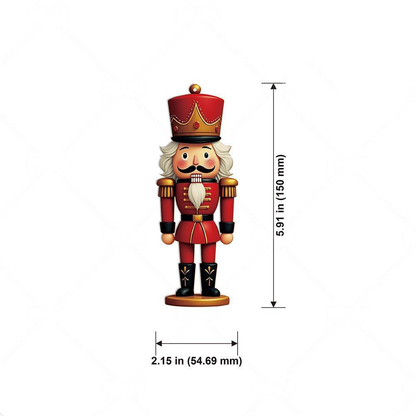 🎄Gnome Nutcracker Christmas Tree Ornaments Set (12pcs)🎁（副本）
