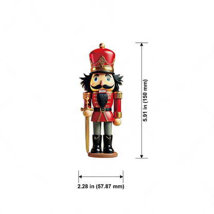 🎄Gnome Nutcracker Christmas Tree Ornaments Set (12pcs)🎁（副本）