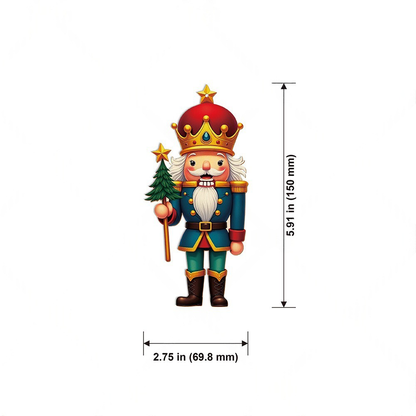 🎄Gnome Nutcracker Christmas Tree Ornaments Set (12pcs)🎁（副本）