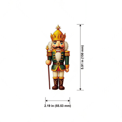 🎄Gnome Nutcracker Christmas Tree Ornaments Set (12pcs)🎁（副本）