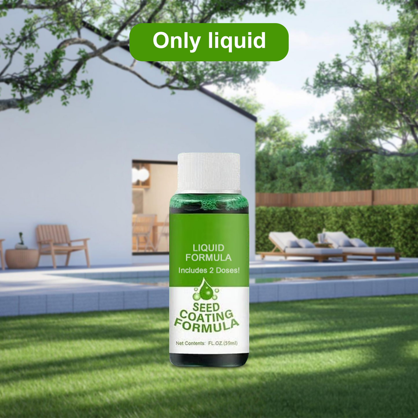 🔥🌱Lawn Hydroseeding & Green Grass Lawn