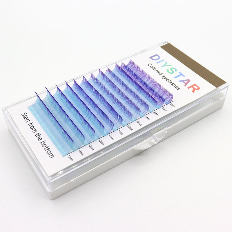 🔥Last Day Sale 60% OFF🎁2026 New Year Gradient Color Curled Eyelashes