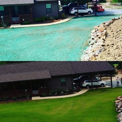 🔥🌱Lawn Hydroseeding & Green Grass Lawn