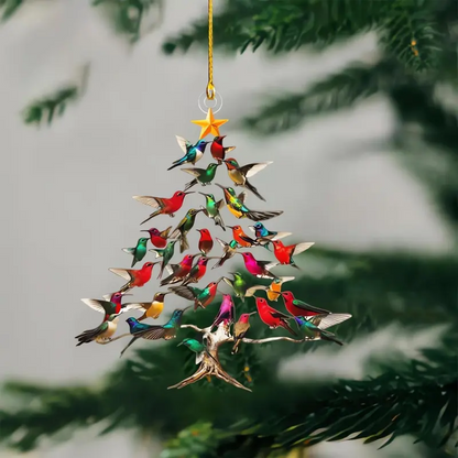 🎄✨DIYSTAR--Hummingbird Christmas Ornament ✨Bring Holiday Magic Home with the Hummingbird Ornament – A Symbol of Love, Hope & Joy 💖