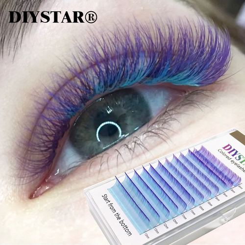 🔥Last Day Sale 60% OFF🎁2026 New Year Gradient Color Curled Eyelashes