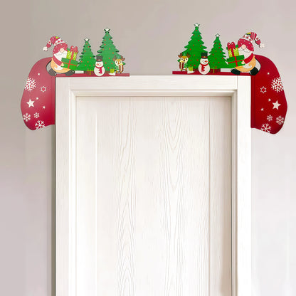 🎅🎄Christmas Door Frame Corner Wall Stickers & Window decorations