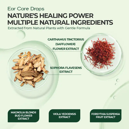 HZA ™ Ear Care Drops – Plant-Based Formula | FDA-Registered